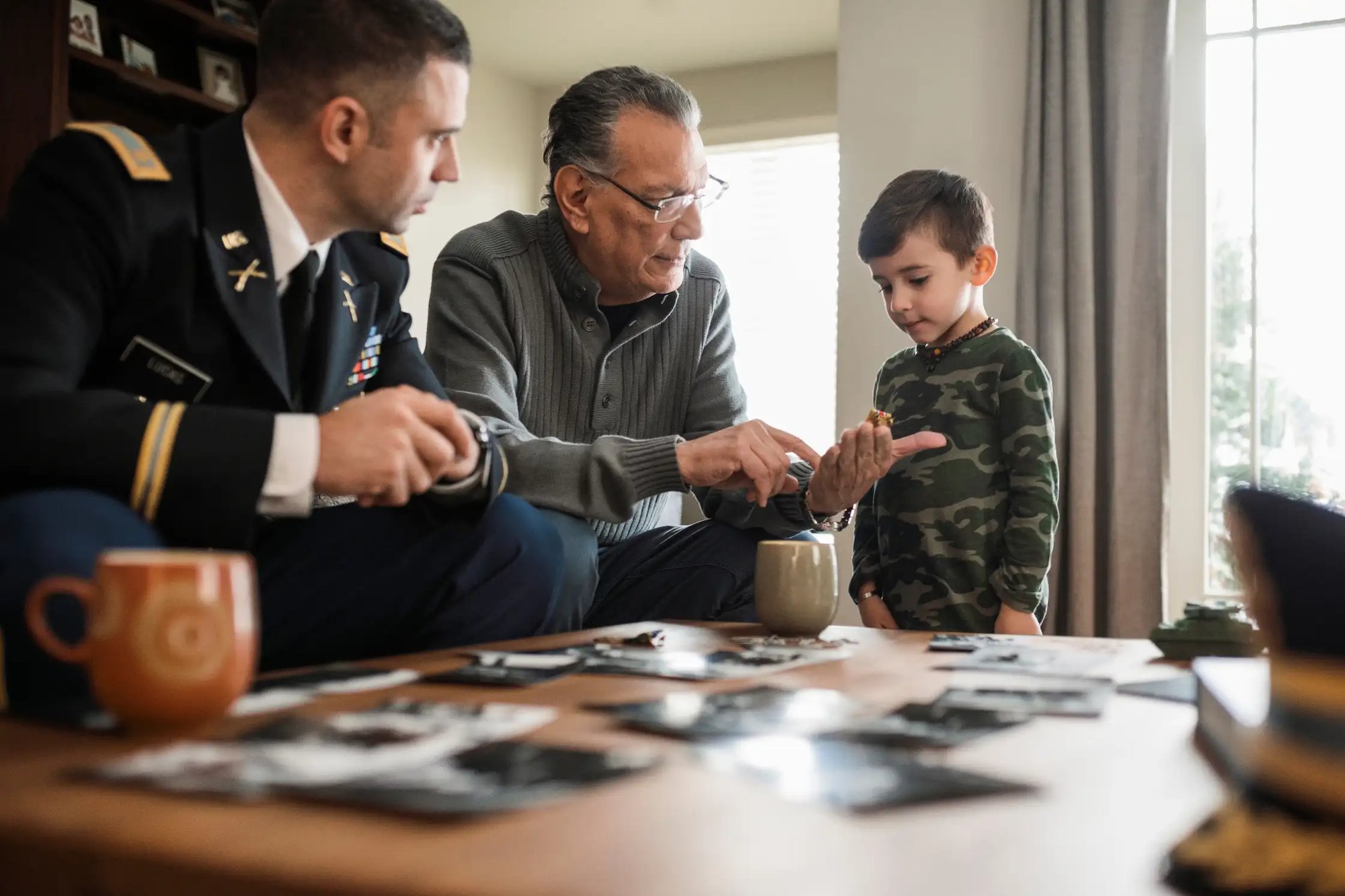 Multi-generational military family